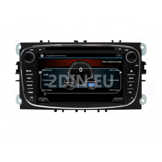 FORD Mondeo, Focus, S-Max, C-Max, Galaxy - МУЛТИМЕДИЯ / Навигация android 16 DVD черна + DSP + CARPLAY + ANDROID AUTO